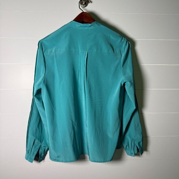 St.Croix Knits Jacket, Blouse, Skirt Set Women's Wool Ultrasuede Cardigan 12, 36 - Picture 12 of 15